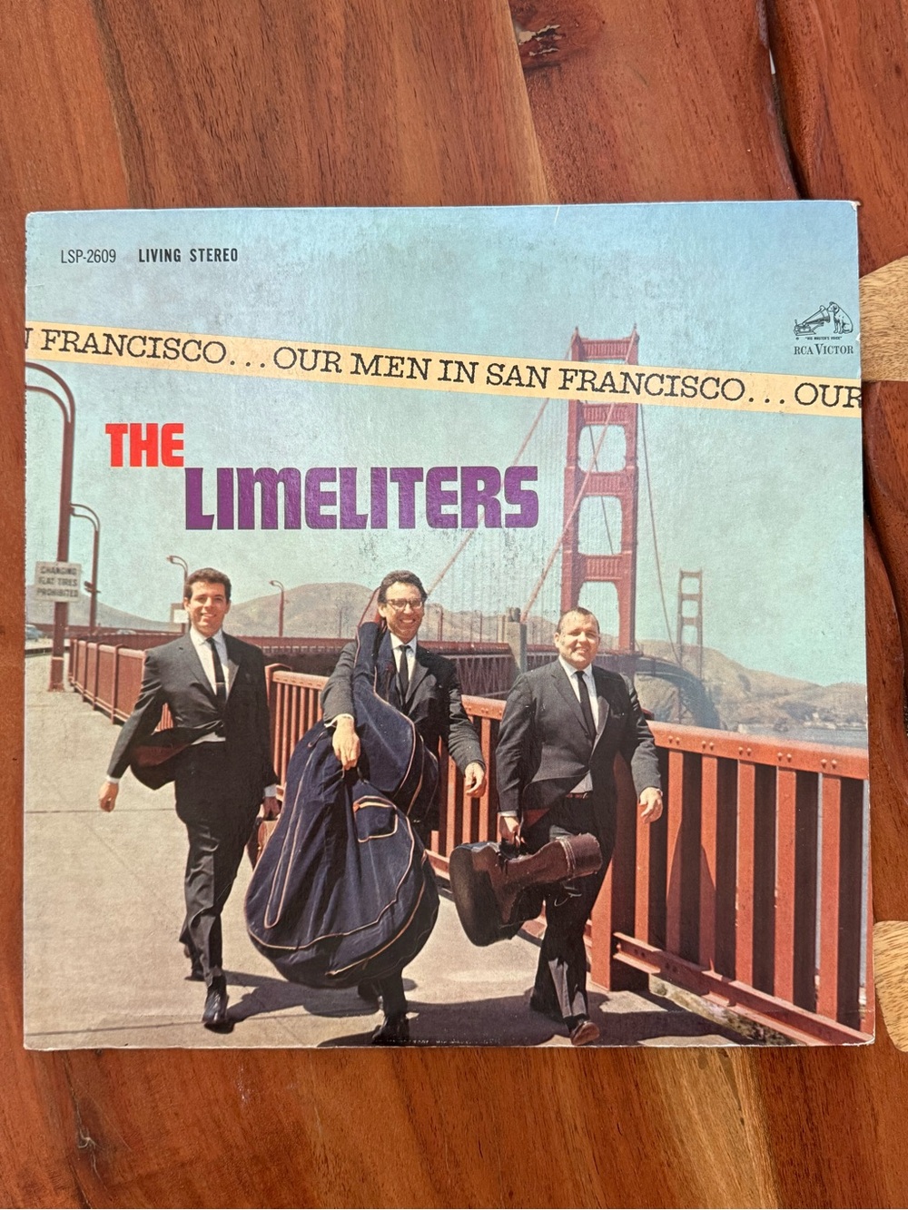 Vintage 1963 The Limeliters "Our Men In San Francisco" Vinyl LP - Living Stereo